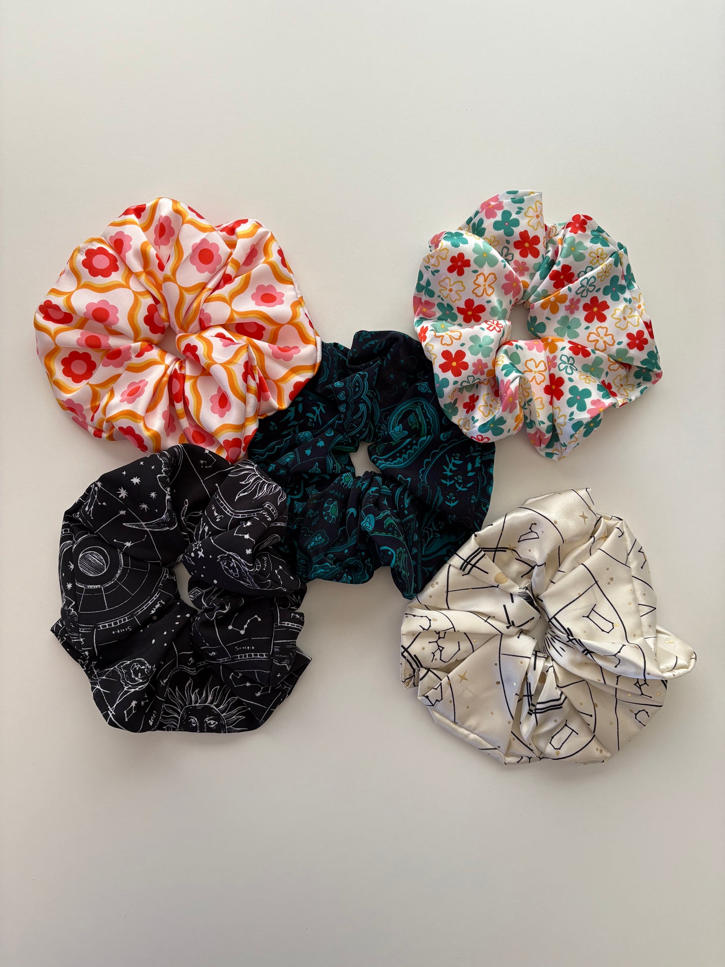 Satin Scrunchies